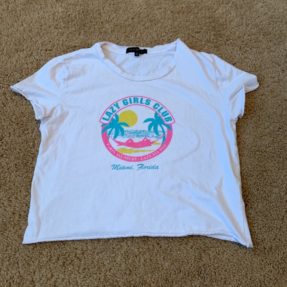 Pacsun cropped tee
